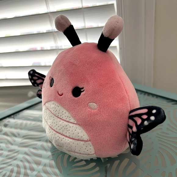 Rutabaga and Andreina 5” Caterpillar/Butterfly Flipamallows Squishmallow - BNWT - Picture 8 of 9